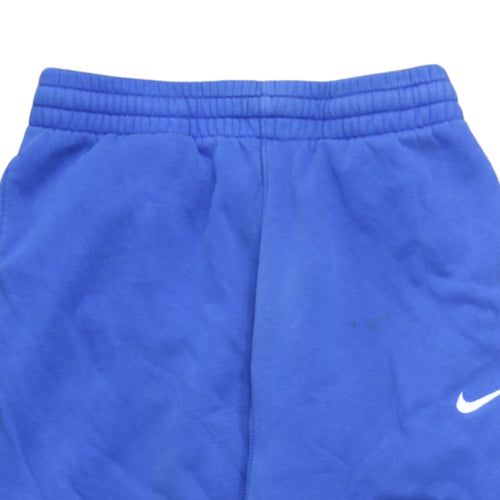 Nike Men’s Blue Fleece Sweatpants S Regular Fit Casual