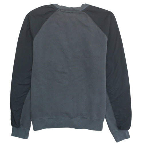 Nike Men's Grey Crew Neck Logo Pullover Sweatshirt M