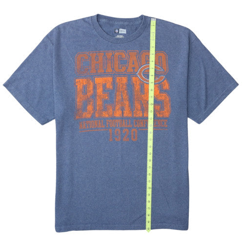 NFL Team Apparel Men's Blue Chicago Bears Graphic T-Shirt XL
