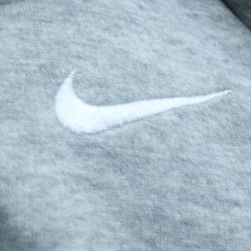 Nike Men's Grey Medium Pullover Hoodie Fleece Sweatshirt