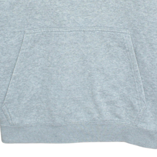 Nike Men's Grey Medium Pullover Hoodie Fleece Sweatshirt