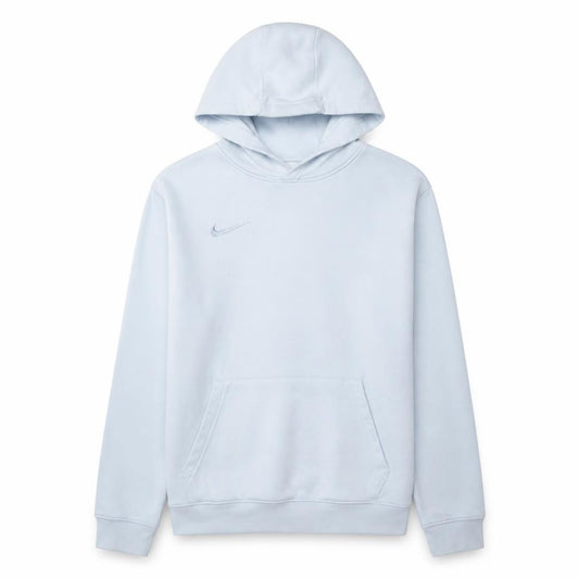 Nike Boys White XL Pullover Hoodie with Logo & Kangaroo Pocket