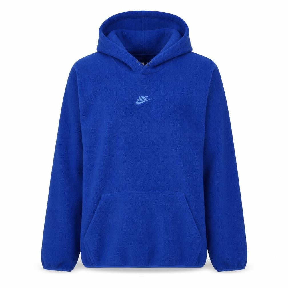 Nike Men's Blue Pullover Fleece Hoodie Size L Sportswear