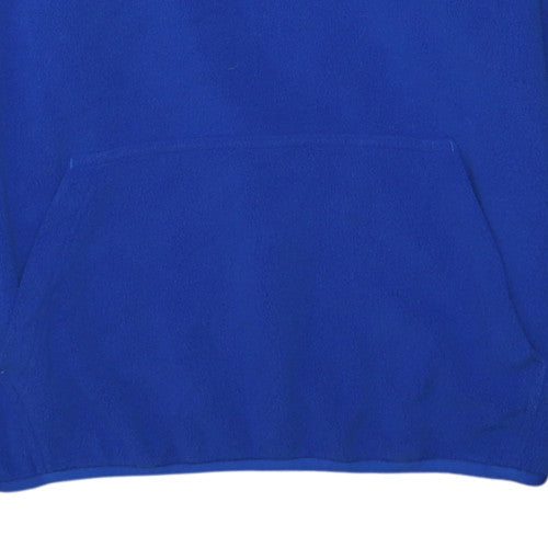 Nike Men's Blue Pullover Fleece Hoodie Size L Sportswear