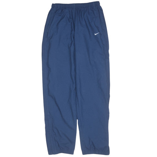 Nike Men's Blue Track Pants Size M Regular Fit Sports Trousers