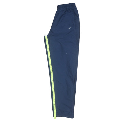 Nike Men's Blue Track Pants Size M Regular Fit Sports Trousers