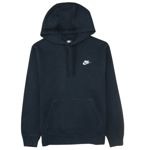 Nike Men's Black Pullover Hoodie Medium Fleece Regular Fit