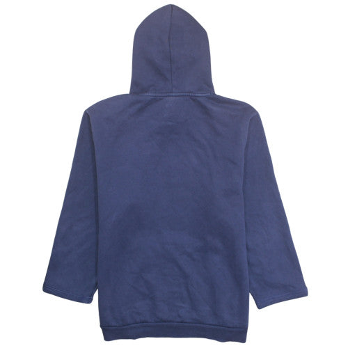 Puma Men's Blue XL Pullover Fleece Hoodie with Logo
