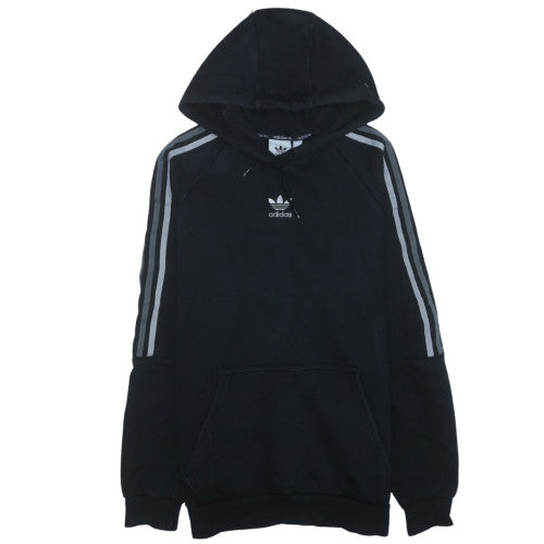 Adidas Men's Black Pullover Hoodie M Regular Fit Sports Style