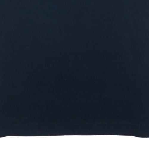 Nike Men's Blue Dri-FIT Mock Neck Short Sleeve T-Shirt Size L