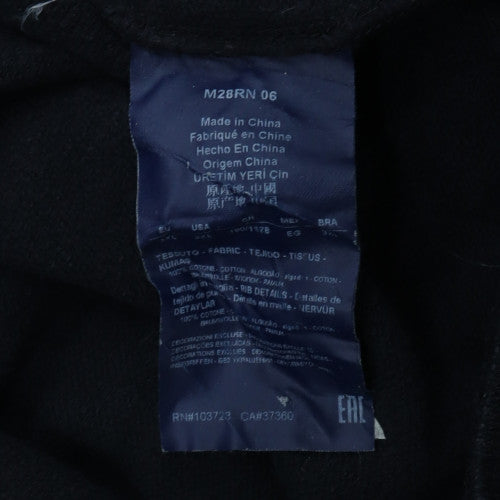 Armani Jeans Men's Black 3XL Pullover Sweatshirt Crew Neck Classic