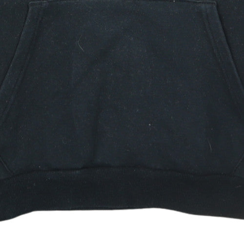 Puma Men's Black Pullover Hoodie Small Regular Fit Fleece