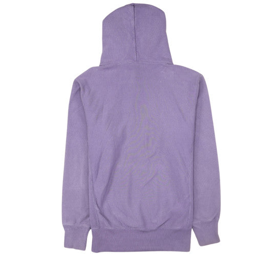 Champion Womens Purple Pullover Hoodie Medium 100% Cotton Reverse Weave