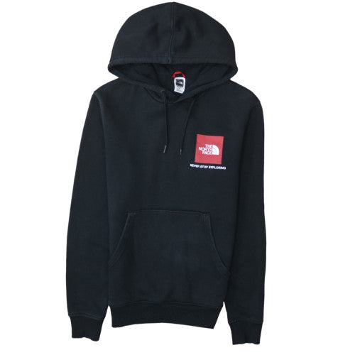 The North Face Mens Black Pullover Hoodie S Regular Fit Outdoor Fleece