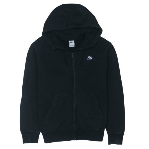 Nike Men's Black Full Zip Hoodie Size M Fleece Sportswear