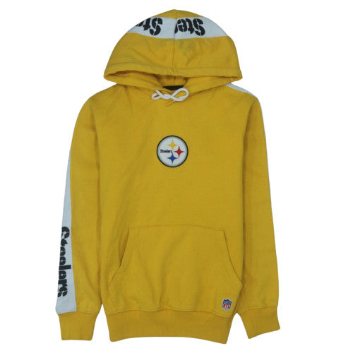 Celio NFL Steelers Men's Yellow Pullover Hoodie XS Regular Fit
