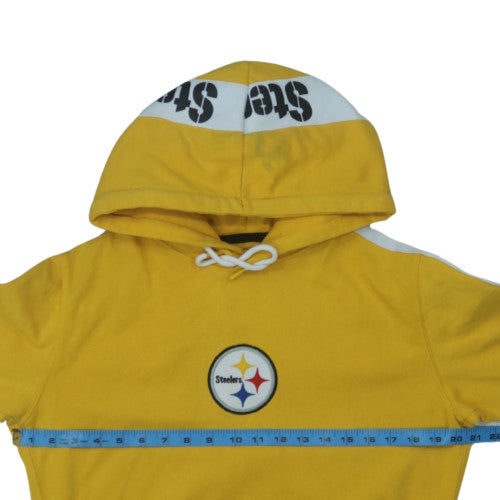Celio NFL Steelers Men's Yellow Pullover Hoodie XS Regular Fit