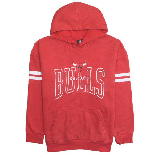 NBA Lounge Chicago Bulls Red Hoodie Men's XXL Pullover Fleece