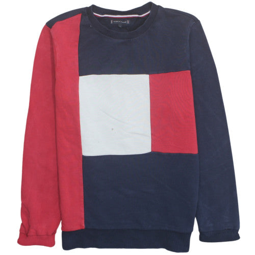 Tommy Hilfiger Men's Multicoloured Crew Neck Sweatshirt Size L