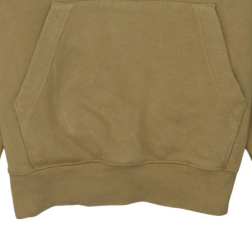 Nike Women’s Camel Brown Pullover Hoodie Size S Fleece Lined Sweatshirt