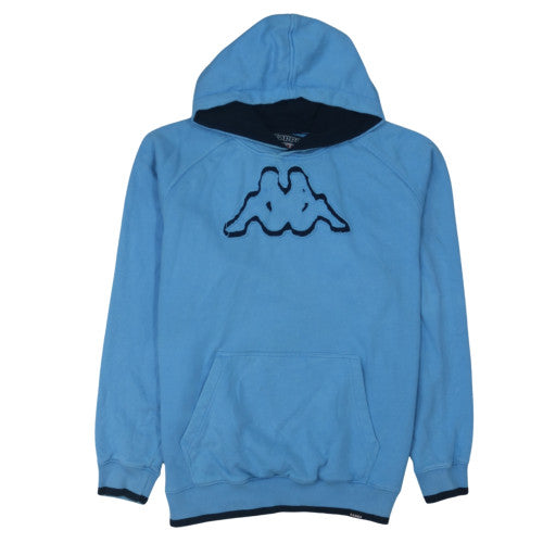Kappa Men's Blue XL Pullover Hoodie with Logo