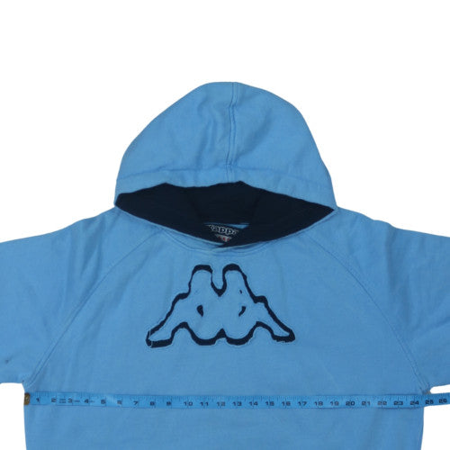 Kappa Men's Blue XL Pullover Hoodie with Logo
