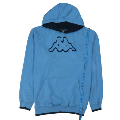 Kappa Men's Blue XL Pullover Hoodie with Logo