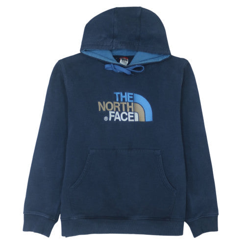 The North Face Men's Blue XL Pullover Hoodie with Logo