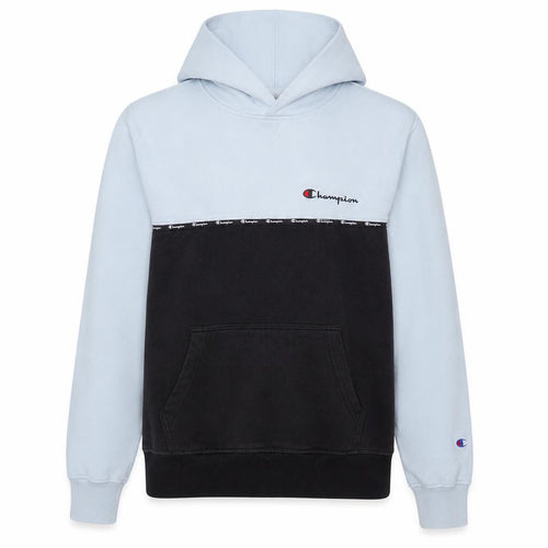 Champion Men's White Pullover Hoodie M Logo Fleece Athleticwear