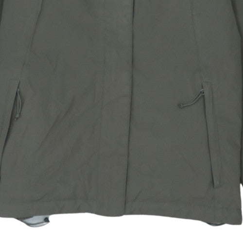 The North Face Womens Brown Waterproof Hooded Jacket M Regular