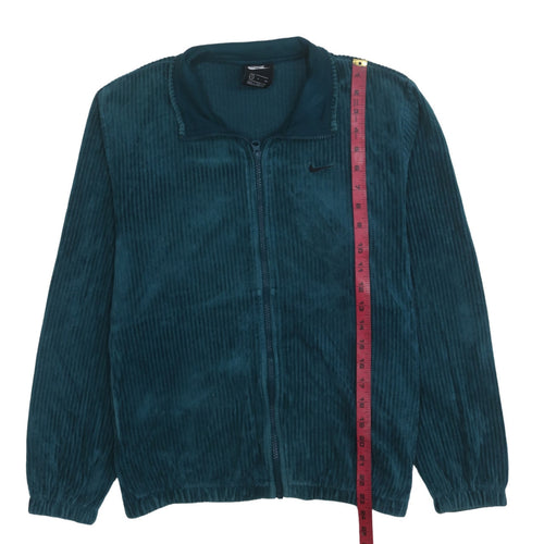 Nike Women’s Teal Full Zip Sweatshirt Small Cotton Blend Jacket