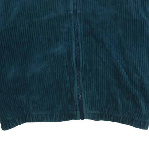 Nike Women’s Teal Full Zip Sweatshirt Small Cotton Blend Jacket
