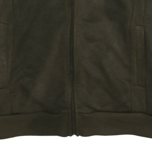 Hugo Boss Mens Green Full Zip Hoodie Fleece Jacket Size M