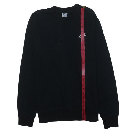 Nike Men's Black M Pullover Crew Neck Fleece Sweatshirt