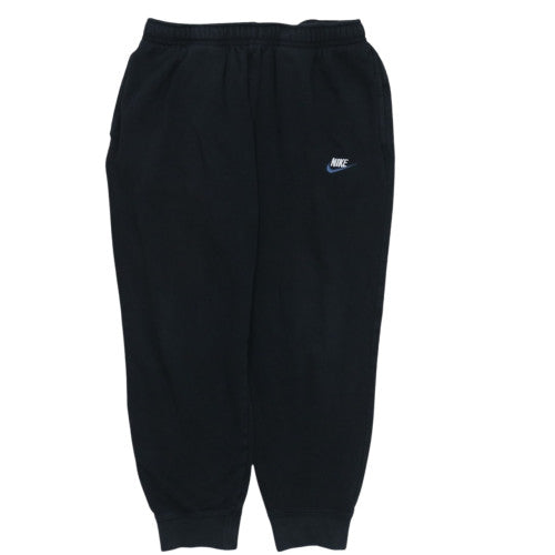 Nike Men's Black Fleece Jogger Trousers Size L Regular Fit