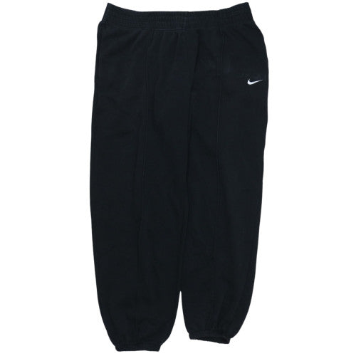 Nike Womens Black XL Fleece Jogger Sweatpants with Elastic Waist