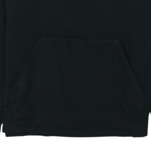 Nike Men's Black Pullover Hoodie M Dri-Fit Logo Sportswear