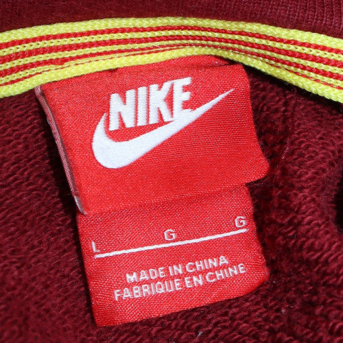 Nike Men’s Red FCB Full Zip Hoodie Size L Sportswear