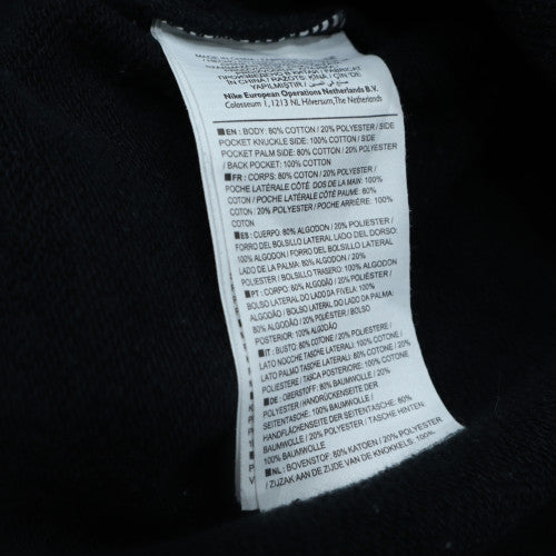 Nike Men's Black XL Pullover Hoodie Cotton Blend Fleece Sweatshirt