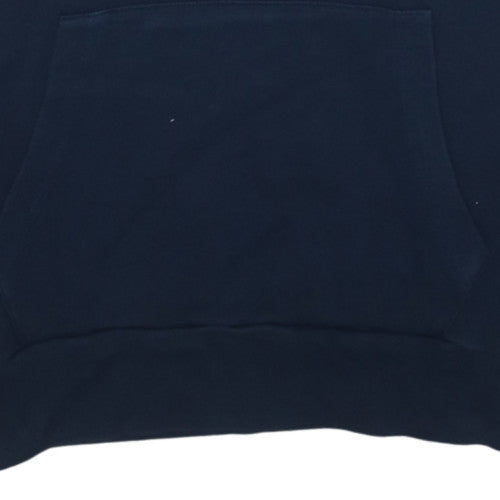 Levi's Men's Blue Pullover Hoodie M Graphic Logo Sweatshirt