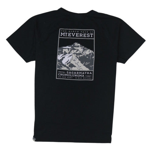 The North Face Men's Black Mount Everest Graphic Cotton T-Shirt L