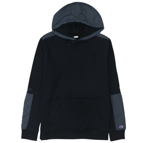 Champion Elite Men's Black XL Pullover Hoodie Cotton Blend