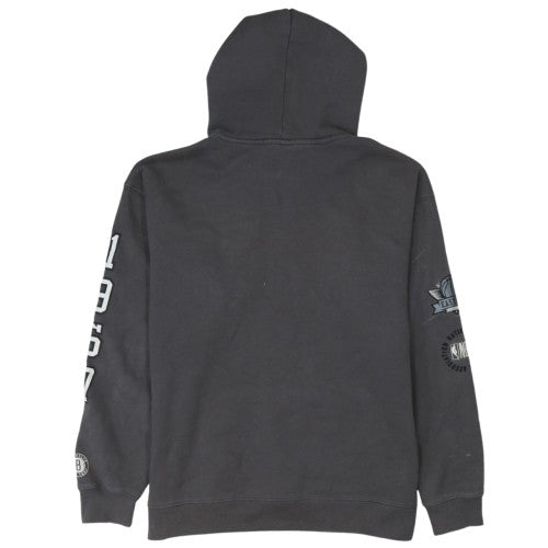 NBA Brooklyn Nets Men's Black Pullover Hoodie Medium Fleece