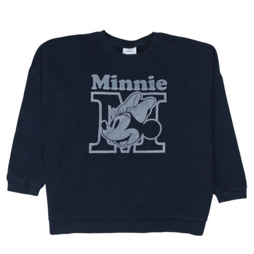 Disney C&A Womens Navy Minnie Mouse XL Pullover Sweatshirt
