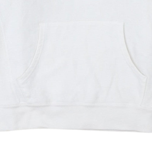 Champion Womens White Reverse Weave Pullover Hoodie Medium