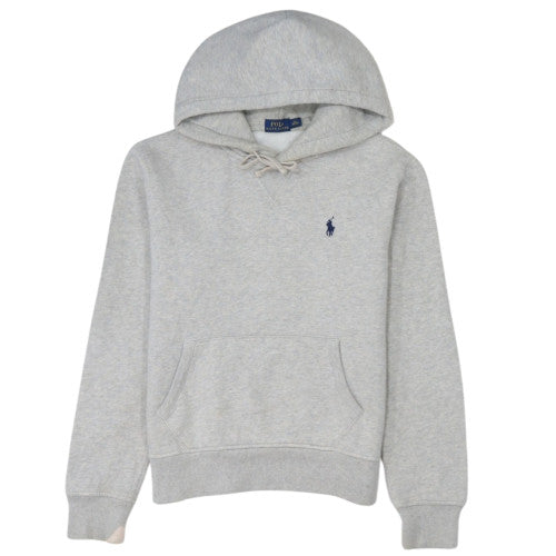 Ralph Lauren Boys Grey Pullover Hoodie M Cotton Blend Classic Fit