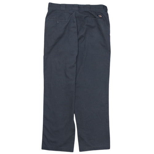 Dickies Men's Black Chino Work Trousers W36 L32 Regular Fit