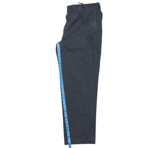 Dickies Men's Black Chino Work Trousers W36 L32 Regular Fit