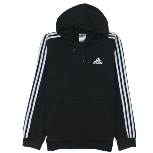 Adidas Men's Black Pullover Hoodie Small Regular Fit Sports Style