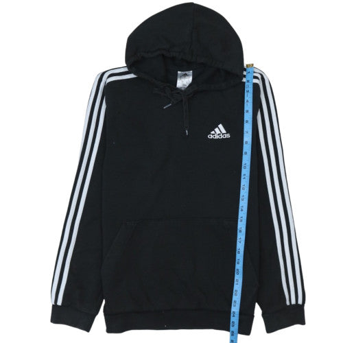Adidas Men's Black Pullover Hoodie Small Regular Fit Sports Style
